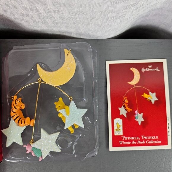 Vintage Hallmark Keepsake Ornament Winnie the Pooh Collection Pack of 3 New with - Picture 3 of 8